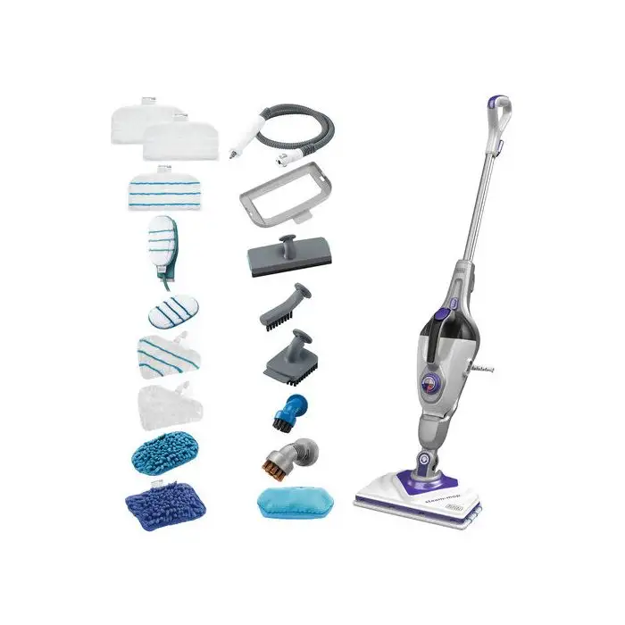 Black &amp; Decker BHSM1615DSM Pulitore a vapore Pulitore a vapore verticale 0,5 L 1600 W Porpora, Bianco , 131351 , Immagine 4
