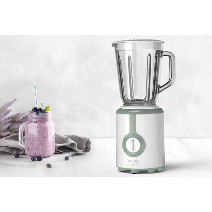 Imetec Frulla&amp;Gusta 0,8 L Frullatore da tavolo 500 W Verde, Trasparente, Bianco , 134153 , Immagine 2