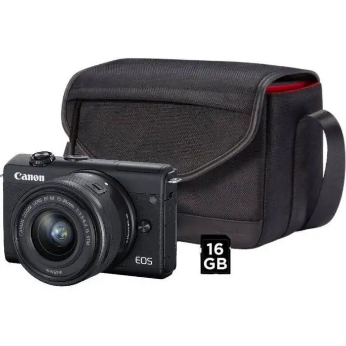 Canon EOS M200 BK M15-45 S+SB130+16GB EU MILC 24,1 MP CMOS 6000 x 4000 Pixel Nero , 135460 , Immagine 14