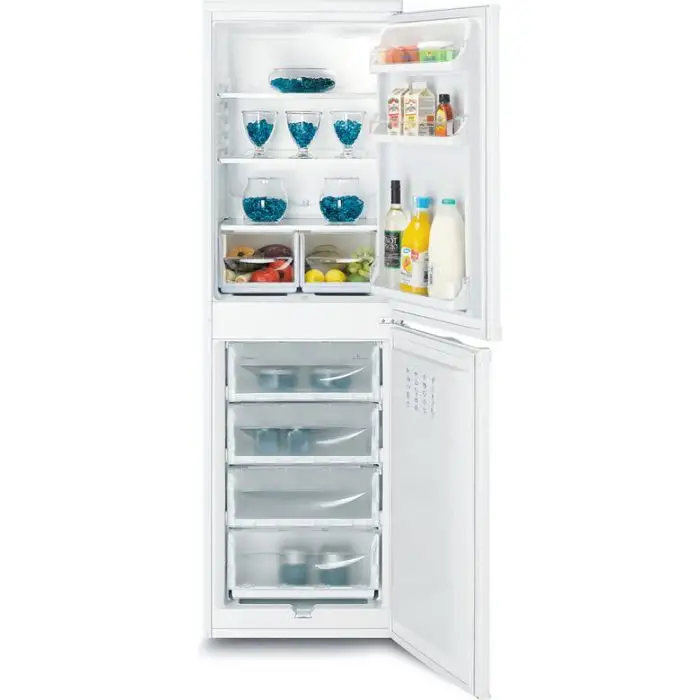 Indesit CAA 55 1 frigorifero con congelatore Libera installazione 254 L F Bianco , 58430 , Immagine 2