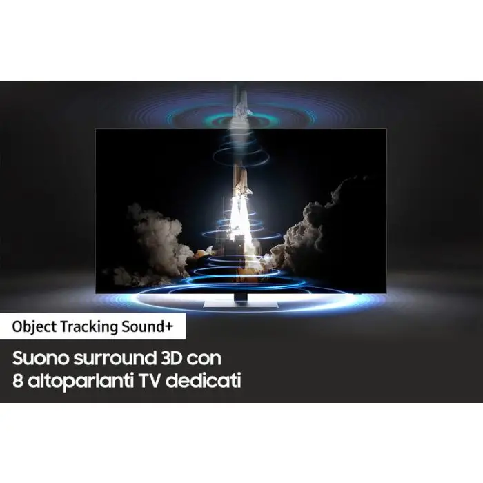 Samsung TV Neo QLED 4K 55” QE55QN95A Smart TV Wi-Fi Carbon Silver 2021 , 136083 , Immagine 7