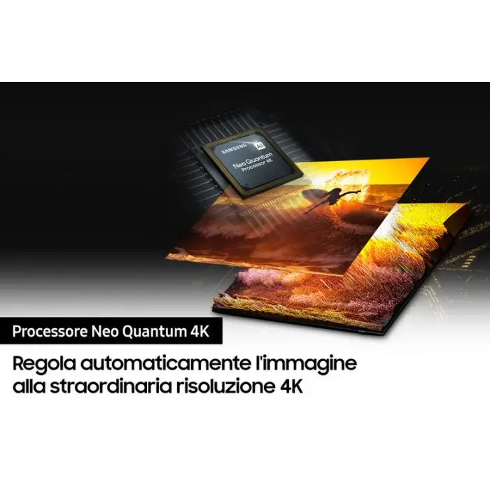 Samsung TV Neo QLED 4K 55” QE55QN95A Smart TV Wi-Fi Carbon Silver 2021 , 136083 , Immagine 5