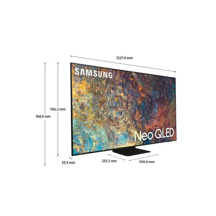 Samsung TV Neo QLED 4K 55” QE55QN95A Smart TV Wi-Fi Carbon Silver 2021 , 136083 , Immagine 3