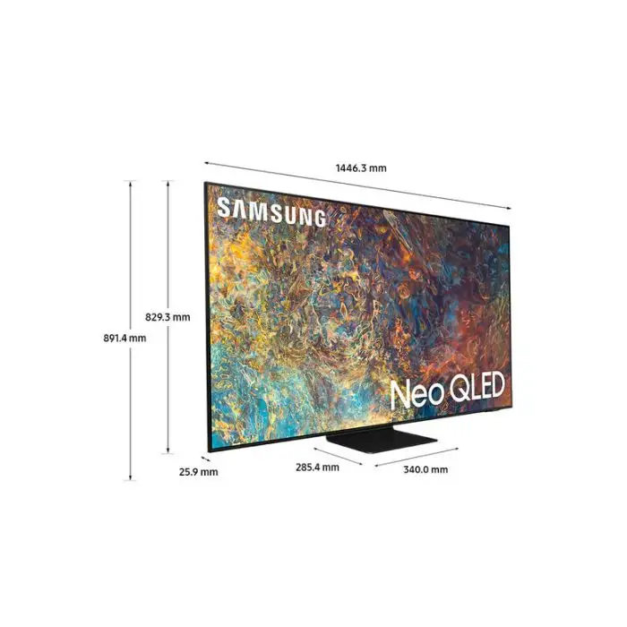 Samsung TV Neo QLED 4K 65” QE65QN95A Smart TV Wi-Fi Carbon Silver 2021 , 136084 , Immagine 3