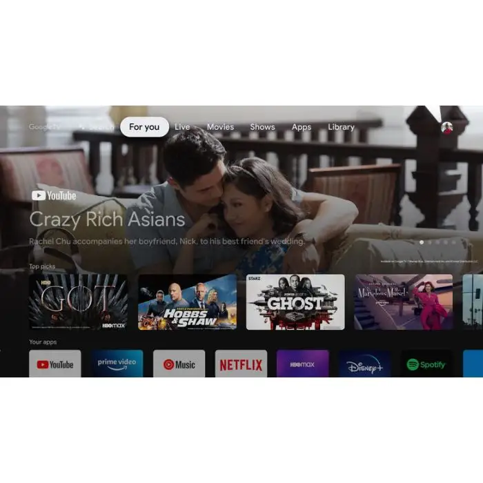 Sony BRAVIA KD43X81J - Smart Tv 43 pollici, 4k Ultra HD LED, HDR, con Google TV (Nero, modello 2021) , 135608 , Immagine 5