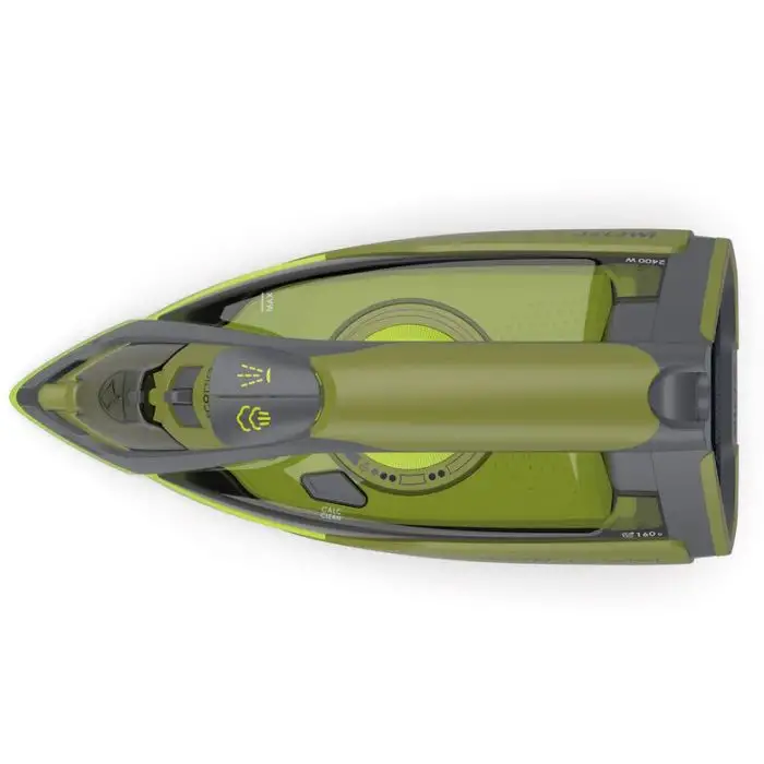 Imetec Eco Perfect Ferro da stiro a secco e a vapore Pro Ceramic soleplate 2400 W Verde, Grigio , 143697 , Immagine 5