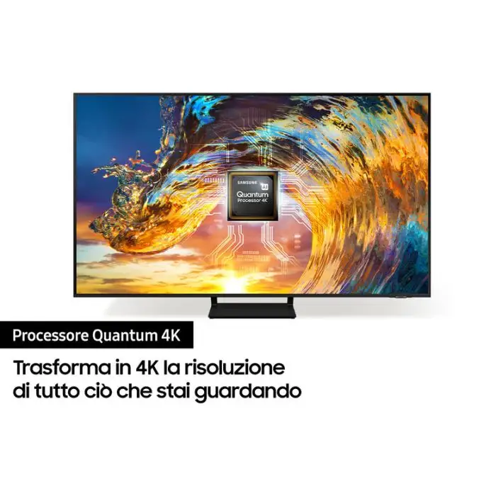 Samsung TV QLED 4K 65” QE65Q70A Smart TV Wi-Fi Titan Gray 2021 , 135530 , Immagine 5