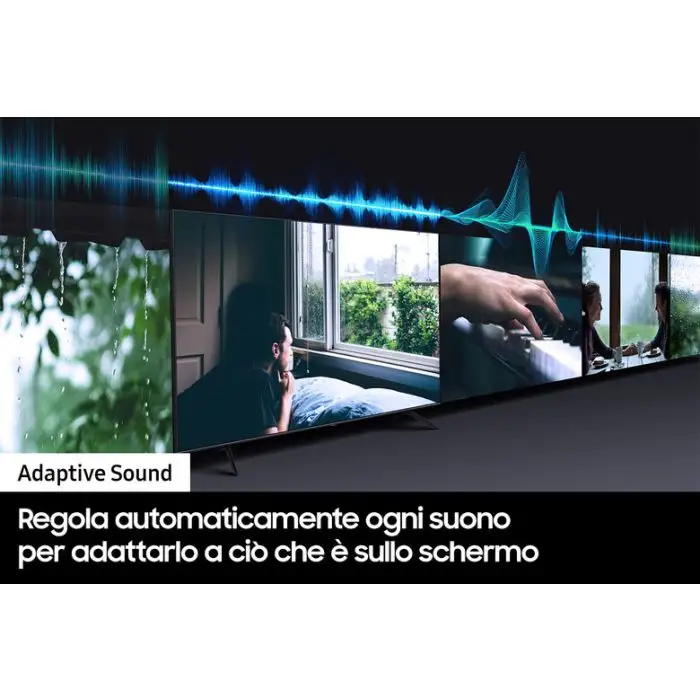Samsung TV QLED 4K 65” QE65Q70A Smart TV Wi-Fi Titan Gray 2021 , 135530 , Immagine 9
