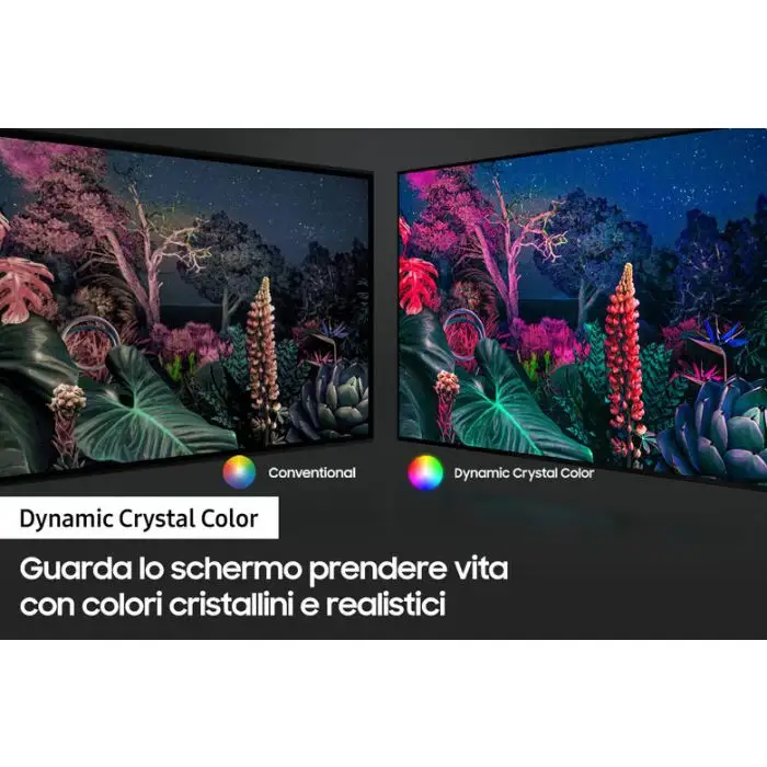 Samsung Series 8 TV Crystal UHD 4K 65” UE65AU8070 Smart TV Wi-Fi Black 2021 , 135570 , Immagine 6
