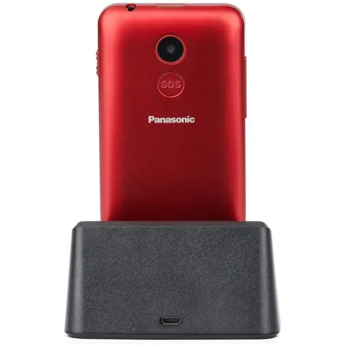 Panasonic KX-TU155EXRN cellulare 6,1 cm (2.4&quot;) 102 g Rosso Telefono con fotocamera , Smartphone e Cellulari , 139493 , Immagine 2