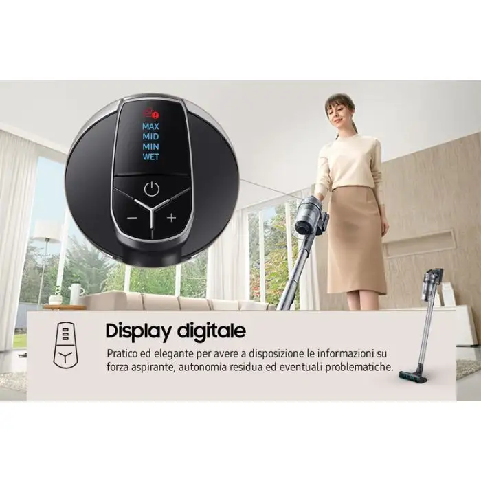 Samsung Aspirapolvere senza filo Jet™ 75 200W VS20T7536T5 , 149271 , Immagine 5