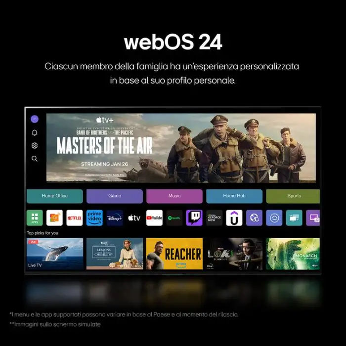 LG 55QNED80T6A Televisione Smart TV 55 Pollici QNED 4K Serie QNED80 3 HDMI , 153485 , Immagine 6