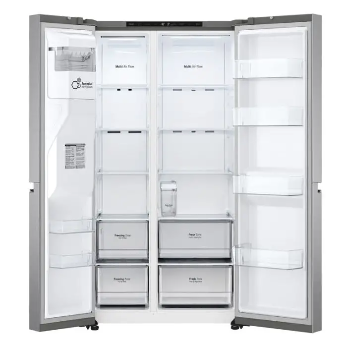 LG GSLV71PZRC Frigorifero Side-by-Side, Classe C, 635L, Wi-Fi, Senza allaccio, Inox , 151643 , Immagine 3