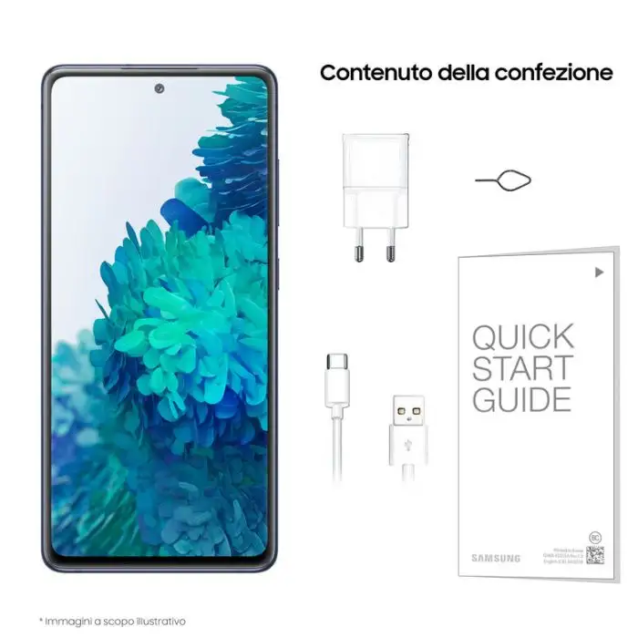 Samsung Galaxy S20 FE 4G, Processore Snapdragon 865, Display 6.5&quot; Super AMOLED, 3 fotocamere posteriori, 128 GB Espandibili, RAM 6GB, Batteria 4.500mAh, Hybrid SIM, Cloud Navy , 137409 , Immagine 8