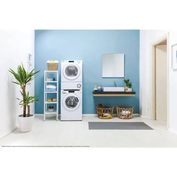Candy Smart Pro CSOE H8A2DE-S asciugatrice Libera installazione Caricamento frontale 8 kg A++ Bianco , 138070 , Immagine 3