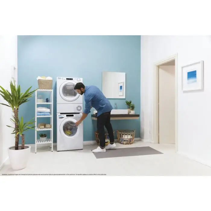 Candy Smart Pro CSOE H8A2DE-S asciugatrice Libera installazione Caricamento frontale 8 kg A++ Bianco , 138070 , Immagine 4
