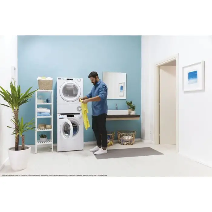 Candy Smart Pro CSOE H8A2DE-S asciugatrice Libera installazione Caricamento frontale 8 kg A++ Bianco , 138070 , Immagine 5