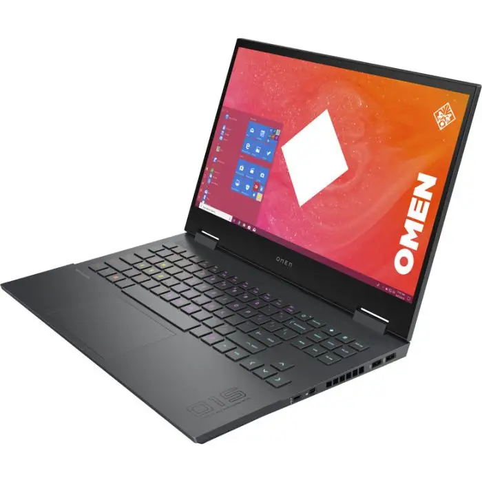 HP OMEN 15-en1040nl Computer portatile 39,6 cm (15.6&quot;) Full HD AMD Ryzen 7 16 GB DDR4-SDRAM 512 GB SSD NVIDIA GeForce RTX 3060 Wi-Fi 6 (802.11ax) Windows 10 Home Nero , 138017 , Immagine 2