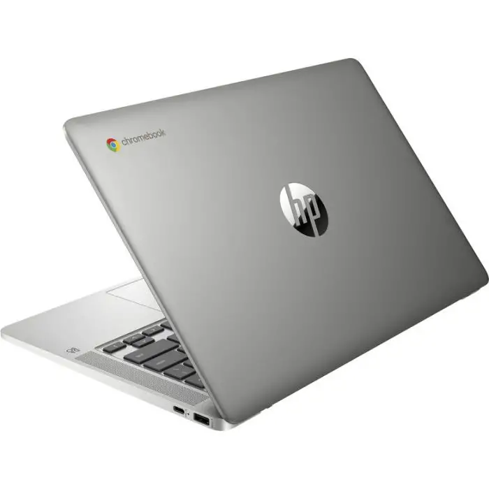 HP Chromebook 14a-na0044nl 35,6 cm (14&quot;) Full HD Intel® Celeron® 4 GB LPDDR4-SDRAM 64 GB eMMC Wi-Fi 5 (802.11ac) Chrome OS Grigio, Argento , 138018 , Immagine 5