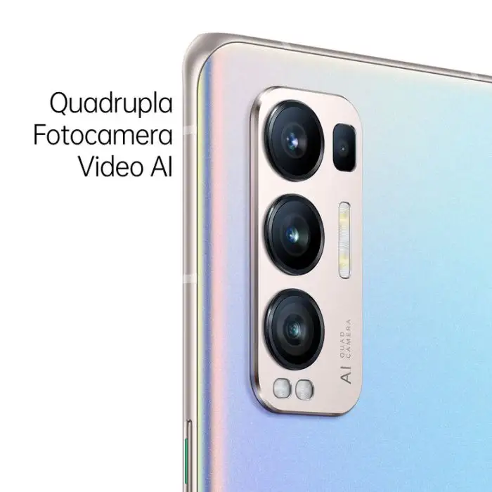 OPPO Find X3 Neo Smartphone 5G, Qualcomm865, Display 6.55&#039;&#039;FHD+AMOLED, 4 Fotocamere 50MP, RAM 12GB ESPANDIBILE FINO A 19GB+ROM 256GB, 4500mAh, WiFi 6, Dual Sim, [Versione Italiana], Colore G , 135393 , Immagine 3