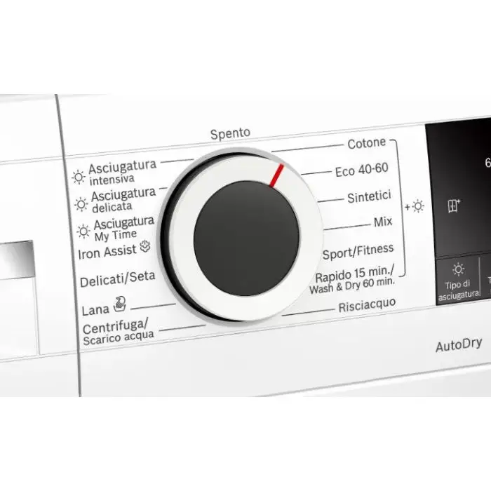 Bosch Serie 4 WNA13400IT lavasciuga Libera installazione Caricamento frontale Bianco E , 136055 , Immagine 3