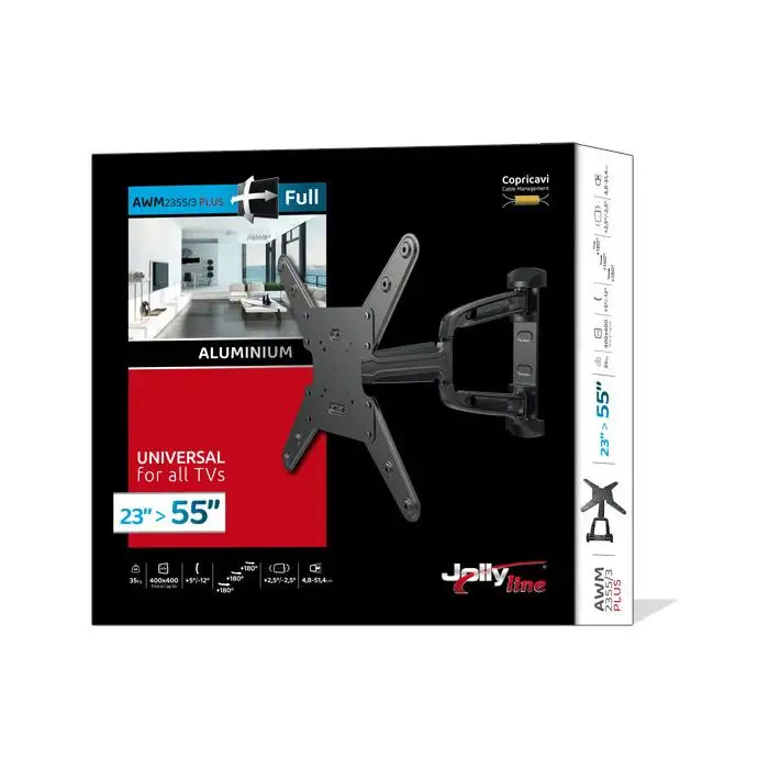 G.B.S. Elettronica AWM-2355/3 PLUS 139,7 cm (55&quot;) Nero , 135957 , Immagine 2
