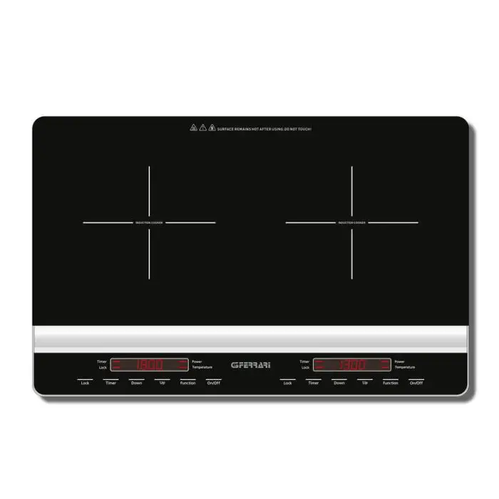 G3 Ferrari Dinamiko Duo Nero Superficie piana 56 cm Piano cottura a induzione 2 Fornello(i) , 139405 , Immagine 4