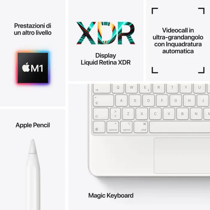 Apple iPad Pro 12.9&quot; con Chip M1 (quinta gen.) Wi-Fi 256GB - Grigio siderale , 136499 , Immagine 7