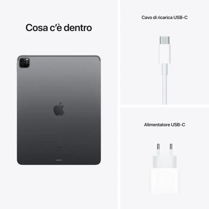 Apple iPad Pro 12.9&quot; con Chip M1 (quinta gen.) Wi-Fi 256GB - Grigio siderale , 136499 , Immagine 10