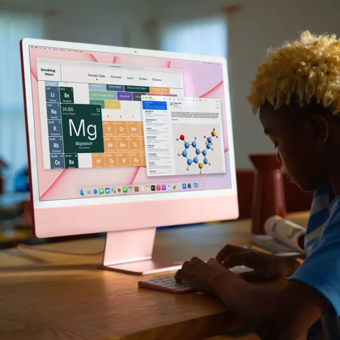 Apple iMac 24&quot; con display Retina 4.5K (Chip M1 con GPU 8-core, 256GB SSD) - Rosa (2021) , Computer e portatili , 136508 , Immagine 5