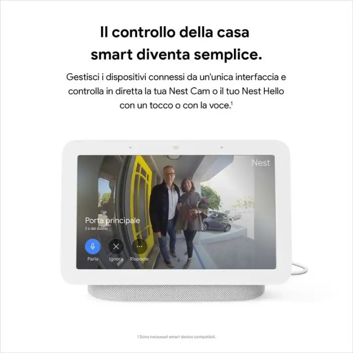 Google Nest Hub (2 generazione) Dispositivo per la smart home con Assistente Charcoal , 136541 , Immagine 4
