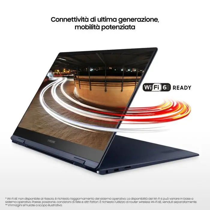 Samsung Galaxy Book Pro 360 , 13.3”, Windows 11 ready, portatile 2-in-1 con S Pen, Intel Core i5 (Intel Evo), 8 GB RAM, 512 GB SSD, Mystic Silver , 136685 , Immagine 7