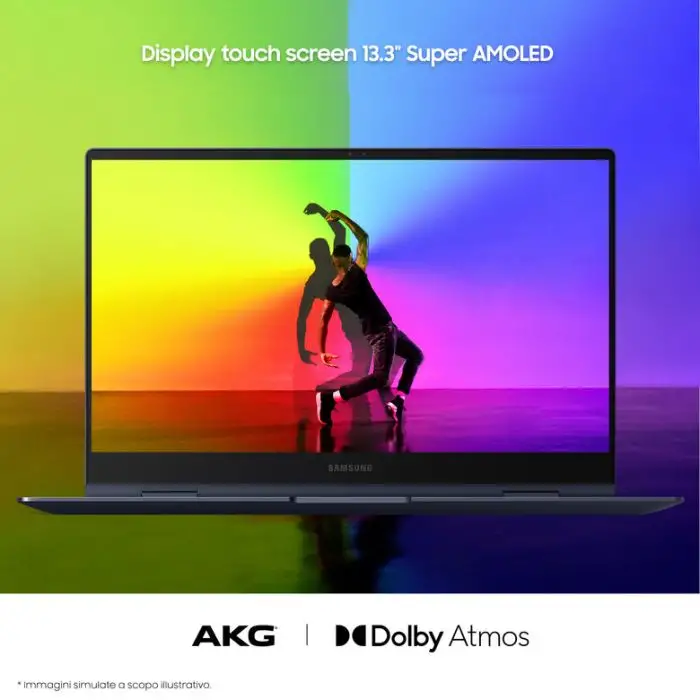 Samsung Galaxy Book Pro 360 , 13.3”, Windows 11 ready, portatile 2-in-1 con S Pen, Intel Core i5 (Intel Evo), 8 GB RAM, 512 GB SSD, Mystic Silver , 136685 , Immagine 6