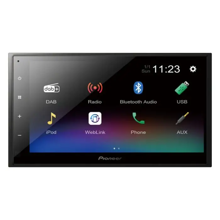 Pioneer DMH-A340DAB Monitor Autoradio Nero 200 W Bluetooth , 137594 , Immagine 3