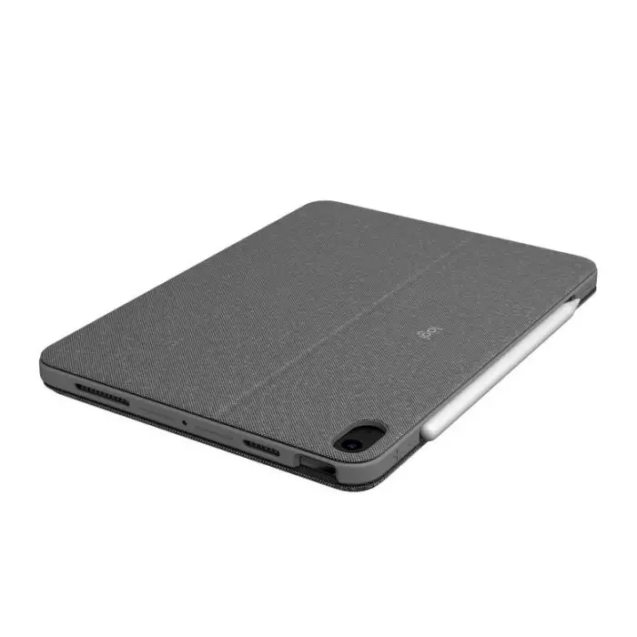 Logitech Combo Touch Custodia con Tastiera per iPad Air (4. gen - 2020) - Tastiera Retroilluminata Rimovibile, Trackpad Click-Anywhere, Smart Connector - Grigio. , 144572 , Immagine 17