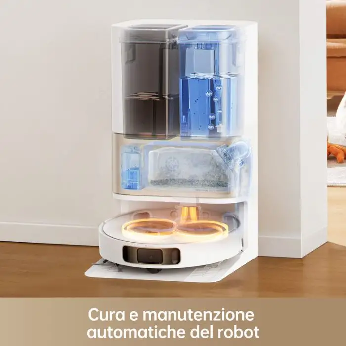 Dreame L10s Pro Ultra Aspirapolvere Robot Senza sacchetto Bianco , 155205 , Immagine 3
