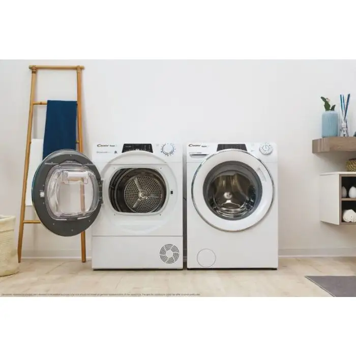 Candy RapidÓ ROE H8A3TSEX-S asciugatrice Libera installazione Caricamento frontale 8 kg A+++ Bianco , 154474 , Immagine 3