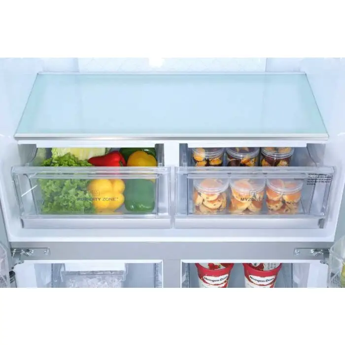 Haier Cube 83 Serie 5 HTF-452DM7 frigorifero multi-door Libera installazione 468 L F Acciaio inossidabile , 125859 , Immagine 5