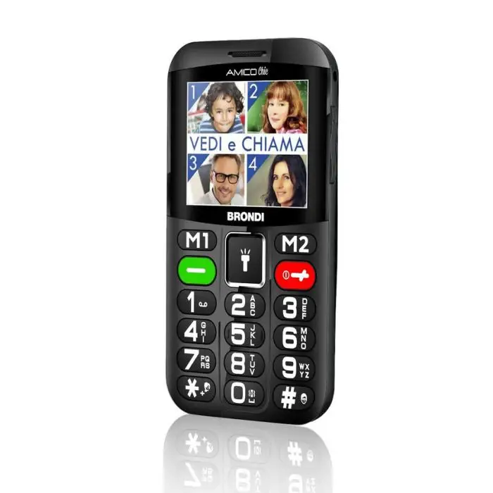 Brondi Amico Chic 6,1 cm (2.4&quot;) Nero Telefono cellulare basico , 127542 , Immagine 3