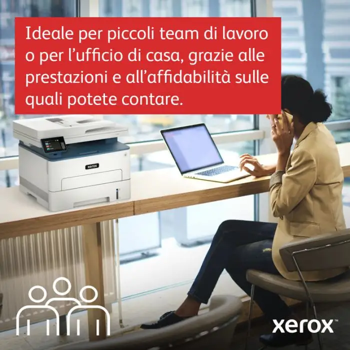 Xerox B235 A4 34 ppm Copia/Stampa/Scansione/Fax fronte/retro wireless PS3 PCL5e/6 ADF 2 vassoi Totale 251 fogli , 140326 , Immagine 9