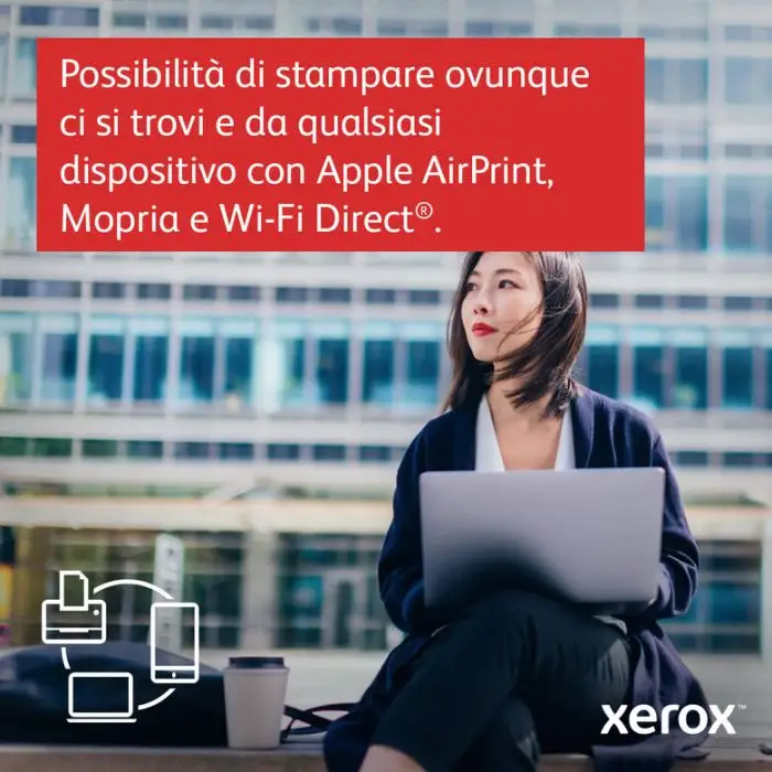 Xerox B235 A4 34 ppm Copia/Stampa/Scansione/Fax fronte/retro wireless PS3 PCL5e/6 ADF 2 vassoi Totale 251 fogli , 140326 , Immagine 12