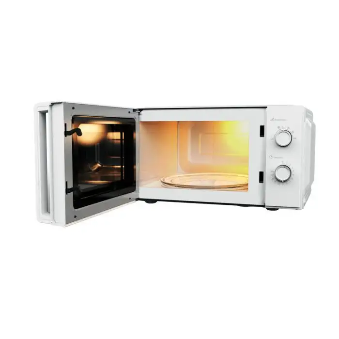 Beko MOC20100WFB forno a microonde Superficie piana Solo microonde 20 L 700 W Bianco , 144481 , Immagine 4