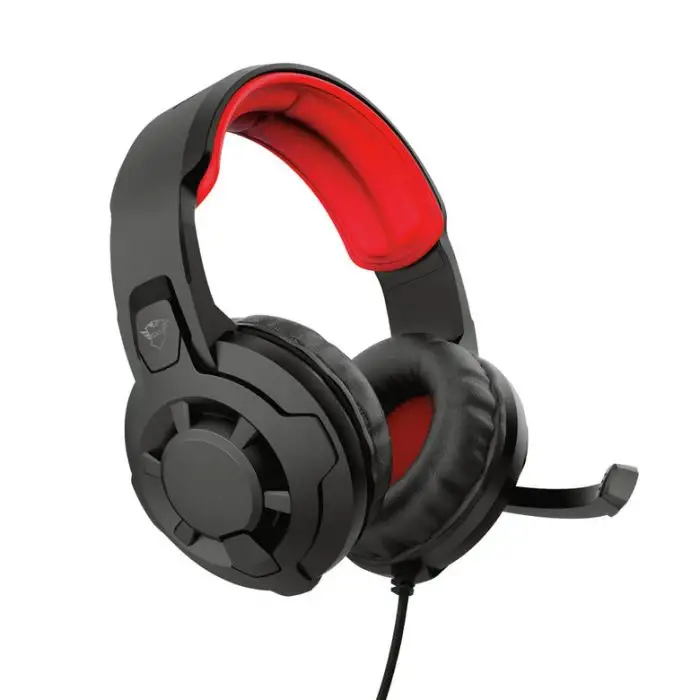 Trust GXT 411 Radius Auricolare Cablato A Padiglione Giocare Nero, Rosso , 144460 , Immagine 2