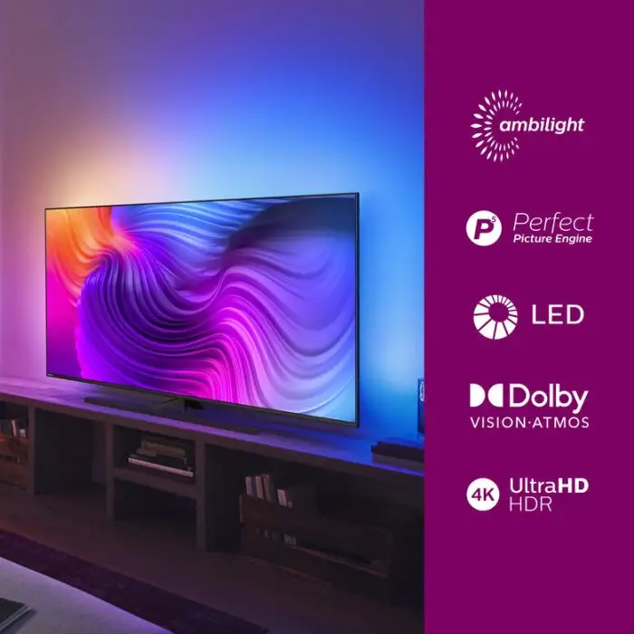 Philips Performance 58PUS8556 147,3 cm (58&quot;) 4K Ultra HD Smart TV Wi-Fi Nero , 136030 , Immagine 4