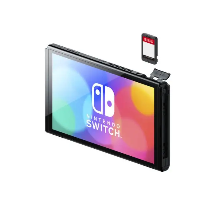 Nintendo Switch OLED console da gioco portatile 17,8 cm (7&quot;) 64 GB Touch screen Wi-Fi Blu, Rosso , 140128 , Immagine 2