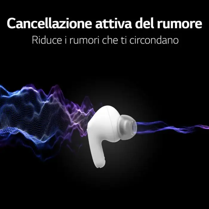 LG TONE Free FP9 - Cuffie True Wireless Bluetooth UVnano (Bianco) , 138549 , Immagine 31