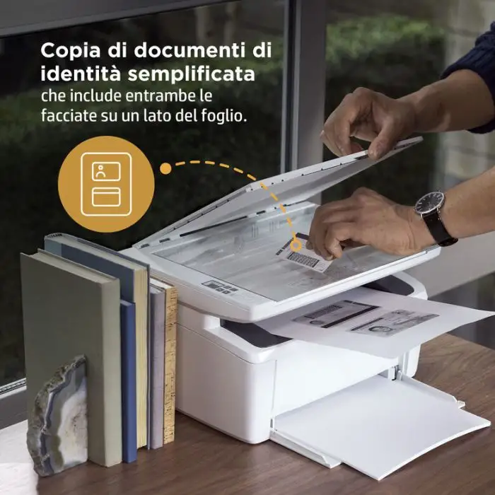 Stampante multifunzione HP LaserJet M234sdw (Scanner, fotocopiatrice, WiFi,  LAN)