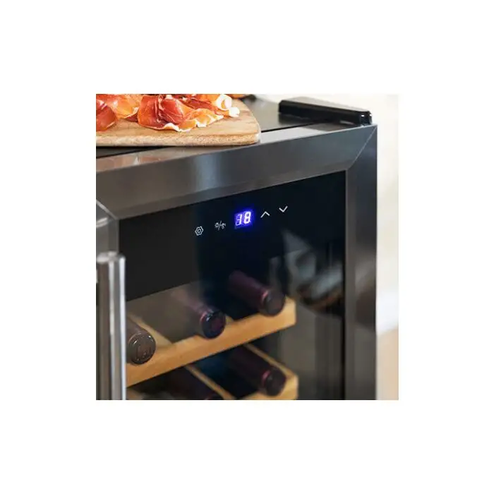 Cecotec GrandSommelier 15000 Inox  Cantinetta Vino Con Compressore Libera Installazione Grigio 15 Bottiglie , 136776 , Immagine 7