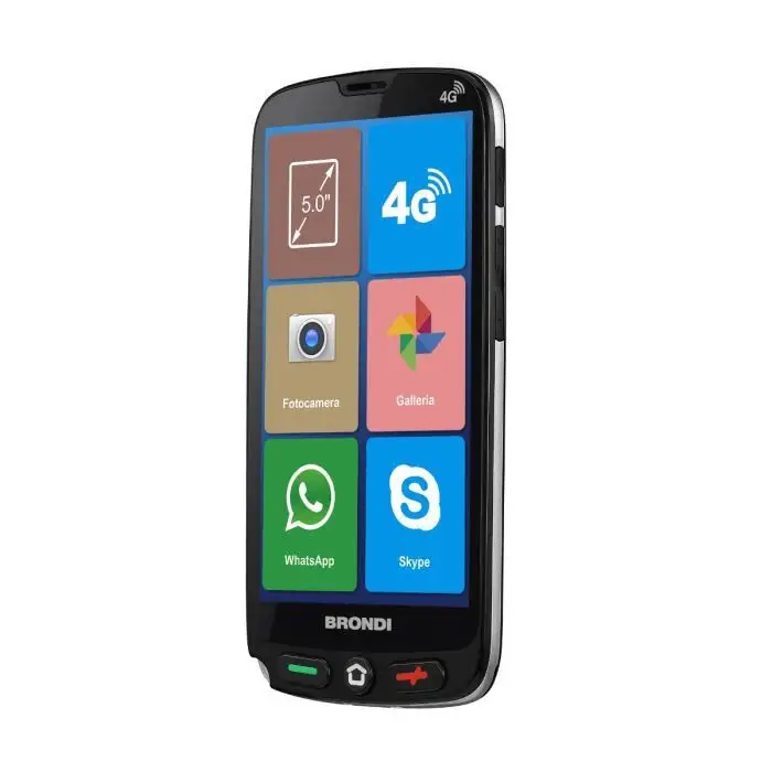 Brondi Amico Smartphone XS 12,7 cm (5&quot;) Doppia SIM Android 10.0 4G USB tipo-C 1 GB 8 GB 2200 mAh Nero , 137391 , Immagine 3