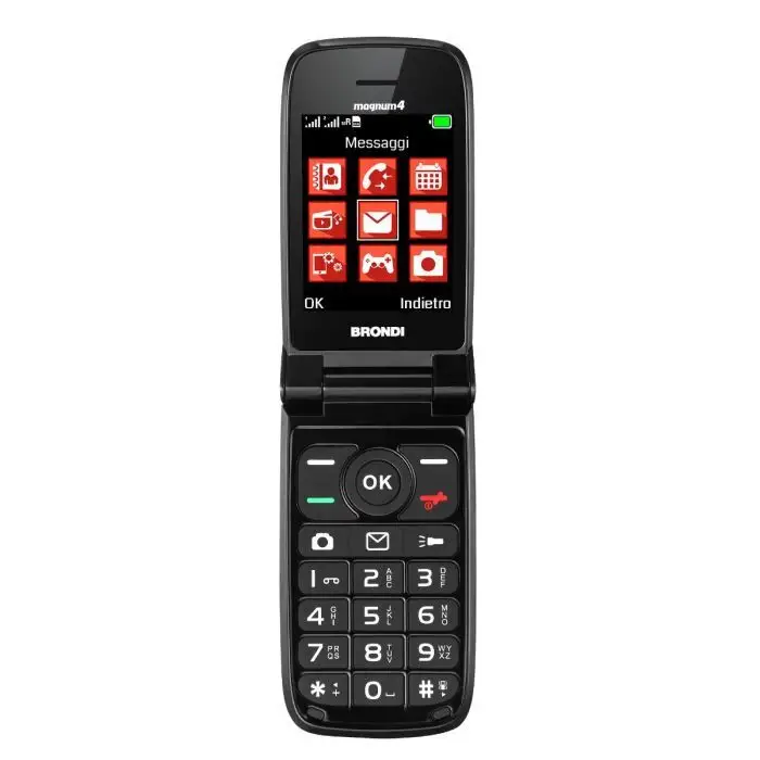 Brondi Magnum 4 7,11 cm (2.8) Nero Telefono cellulare basico in Offerta  Online